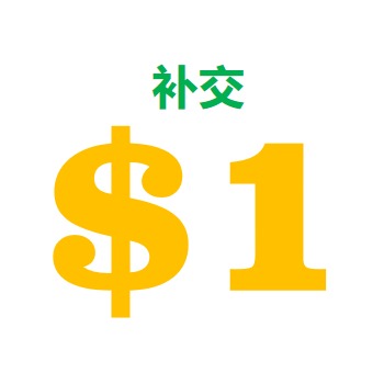 【补交费用，无需邮费】$1   补交多少就买多少件  例如$10 就买10个